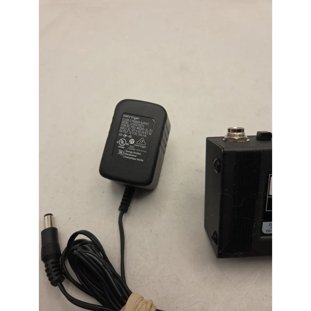 Behringer MA400 MICROMON Ultra-Compact Monitor Headphone Amplifier - TESTED D